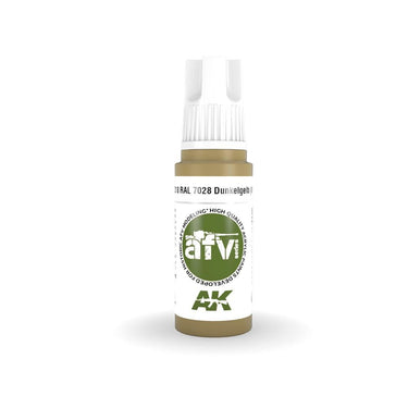 AK Interactive AK11318 RAL 7028 Dunkelgelb Initial Acrylic Paint 17ml 3rd Generation
